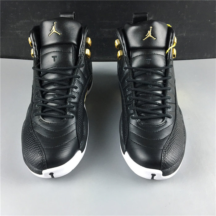 Jordan 12 Retro Black Metallic Gold White AO6068-007