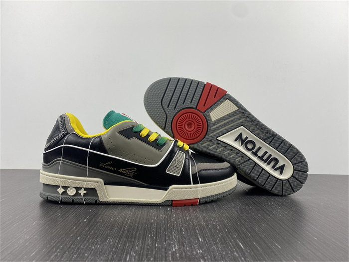 Luis Vitton Trainer Green SS21 1A8QA5