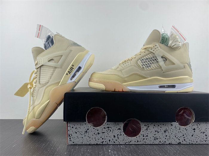 Jordan 4 Retro Off-White Sail  CV9388-100