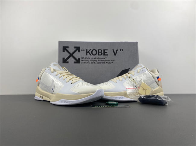 2023 Nike Kobe 5 Protro Undefeated Rice White  DB4796-101