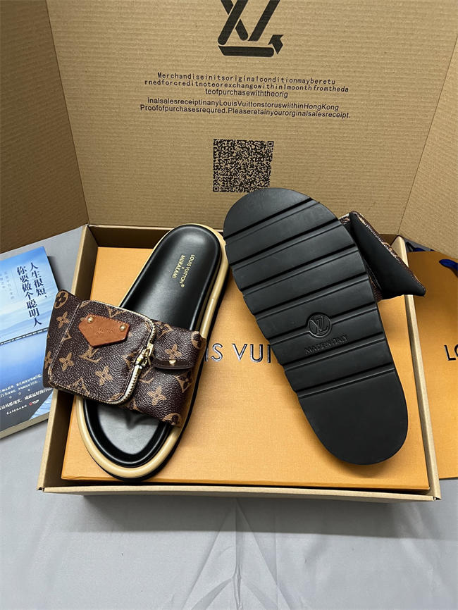 LV slippers