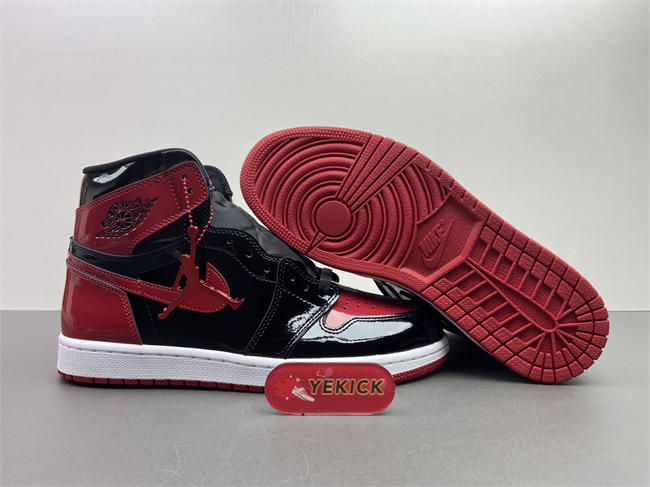 Air Jordan 1 Retro High OG Patent Bred 555088-063